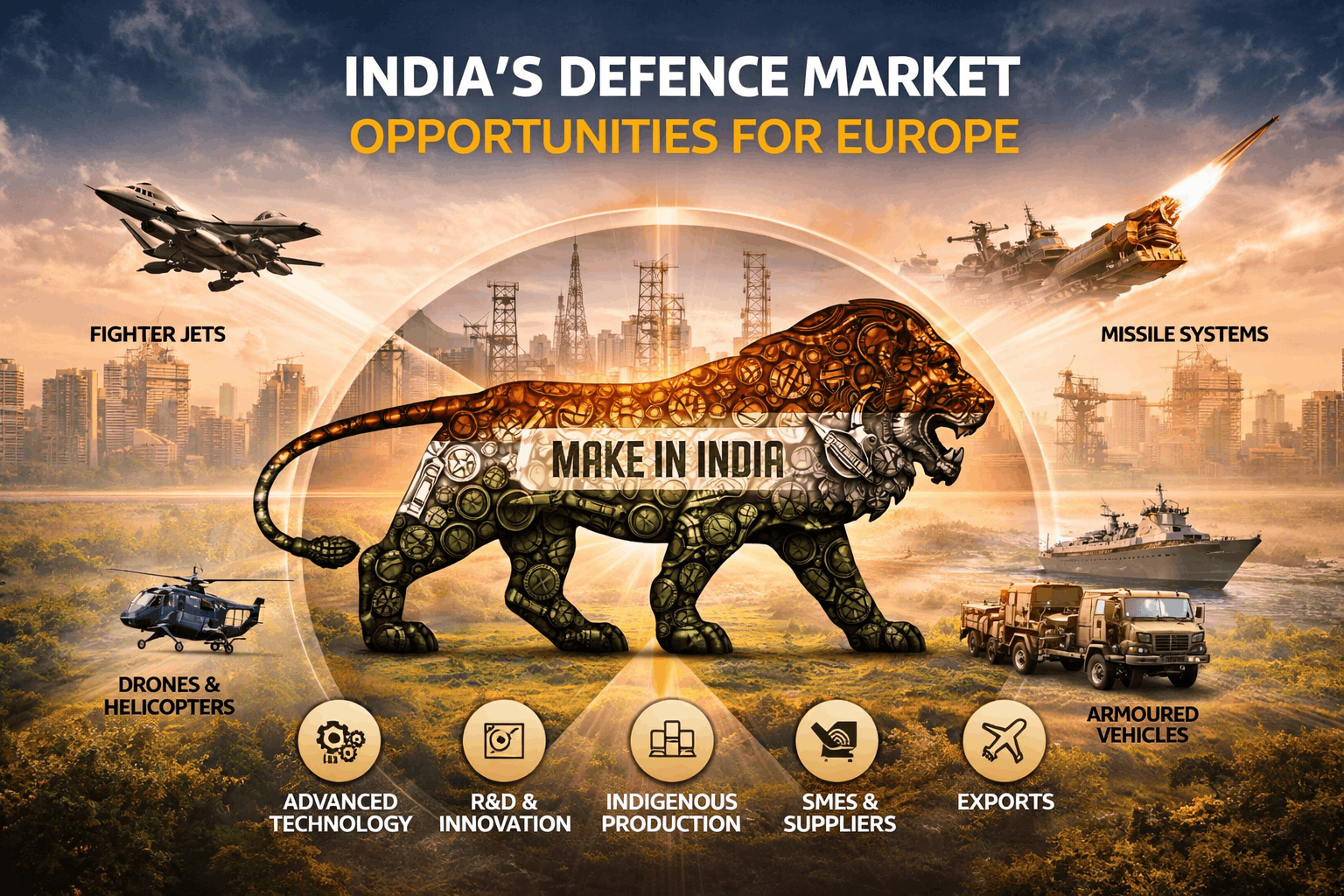 India Defence opportunities for Europe